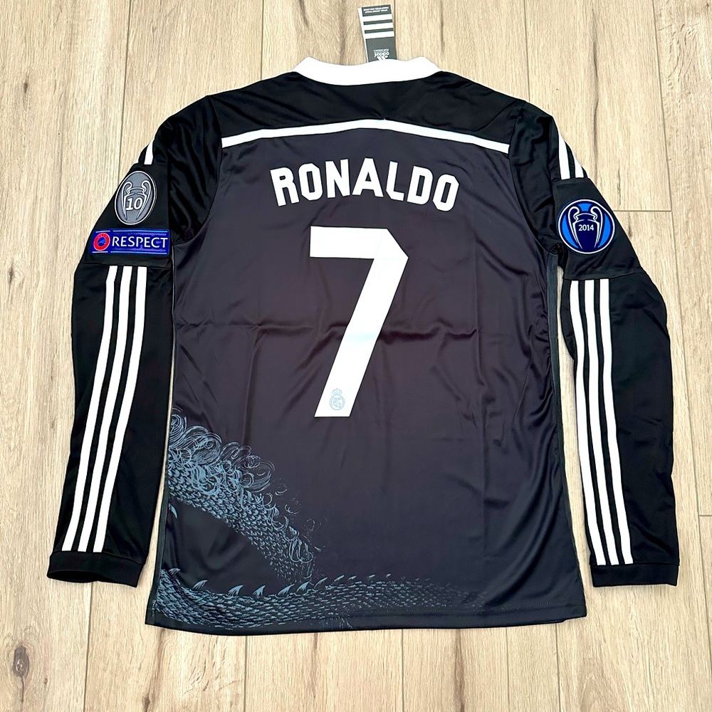 Real Madrid Cristiano Ronaldo Jersey Black 2014